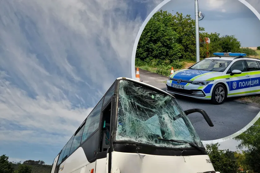 Bugarska'da bir otobüs kazası Sırp turistlerle dolu otobüs yolun dışına düştü.