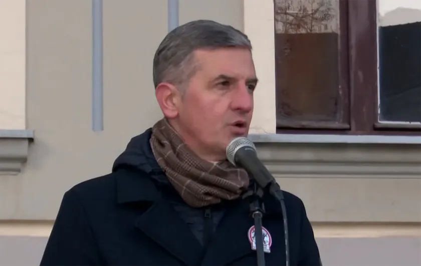 Avukat Terzić, Çağdaş'taki Protestoda Medya Blokajına Dikkat Çekti