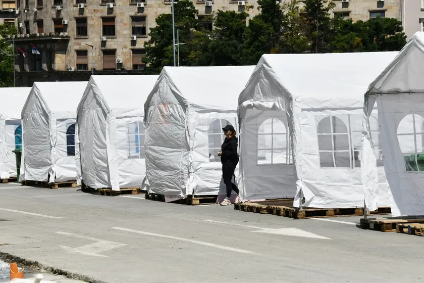 Sırbistan'ın başkenti Belgrad, Hırvatistan'daki bir yarışmada "Ćacilend" ile anıldı