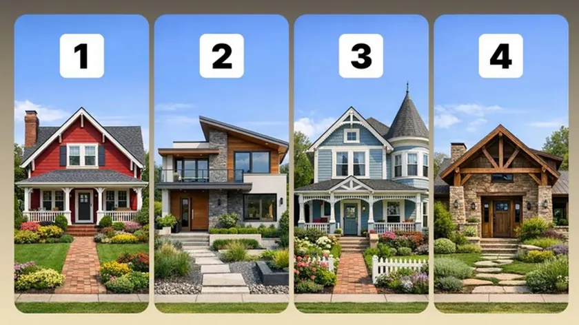 Basit Psikolojik Ev Testi Gizli Yeteneklerinizi ve Kişisel Özelliklerinizi Ortaya Koyuyor