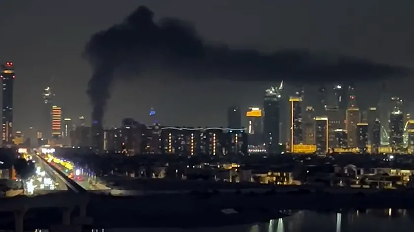 Sırp manken ve influencer Dubai'deki savaş benzeri durumu dehşetle aktardı