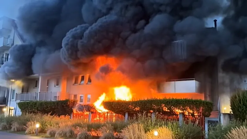 Avusturya'nın Graz şehrindeki apartman yangınında 20 kişi hastaneye kaldırıldı