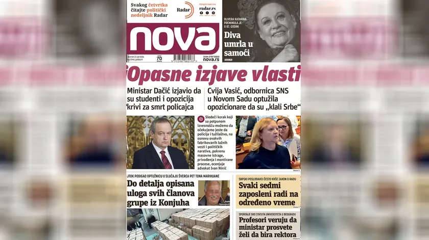 Sırbistan'da yeni suçlamalar öğrenci ve muhaliflere karşı açık bir diktatörlük girişimidir.