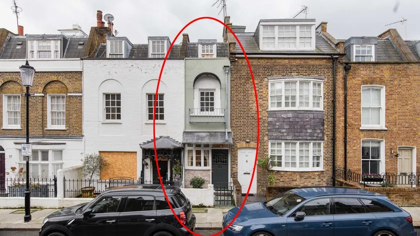 Londra Emlak Piyasasında Paradoks: İki Metre Genişliğindeki Ev Milyonlarca Sterline Satılıyor
