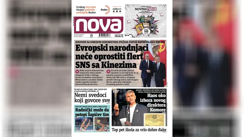 Sırbistan'da SNS'nin Çin komünistleriyle anlaşması Avrupa halkçıları nezdindeki konumunu zorlaştırıyor