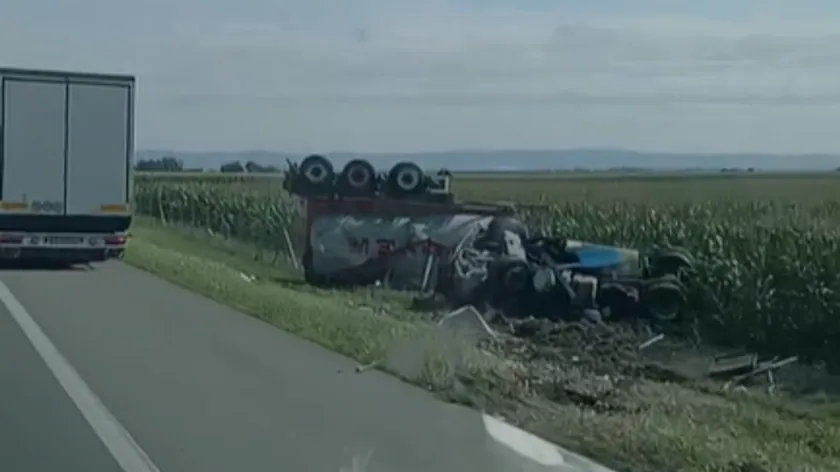 Zmajeva yakınlarında ağır bir trafik kazası meydana geldi.