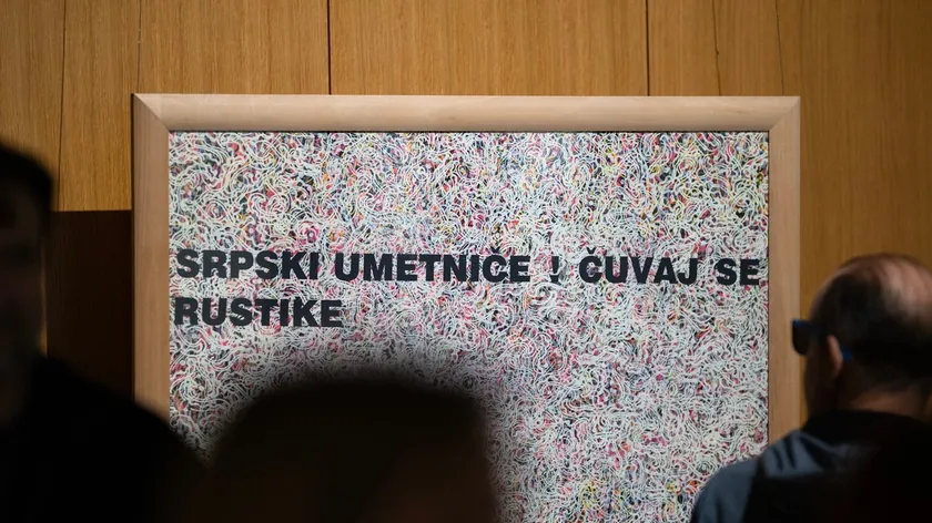 Predrag Nešković'in “Toprak – Hava” sergisi Belgrad'da açıldı