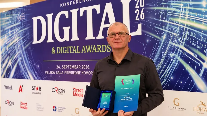 MaxBet'in CSR Menajeri Ödülünü Kazanan Goran Samolovac