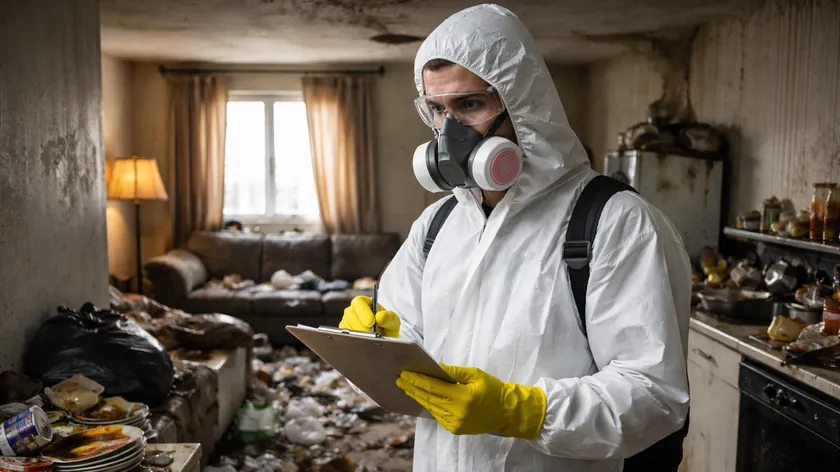 İngiltere Cheshire'da Profesyonel Temizlikçi İnanılmaz Bir Kirlilikle Yüzleşti