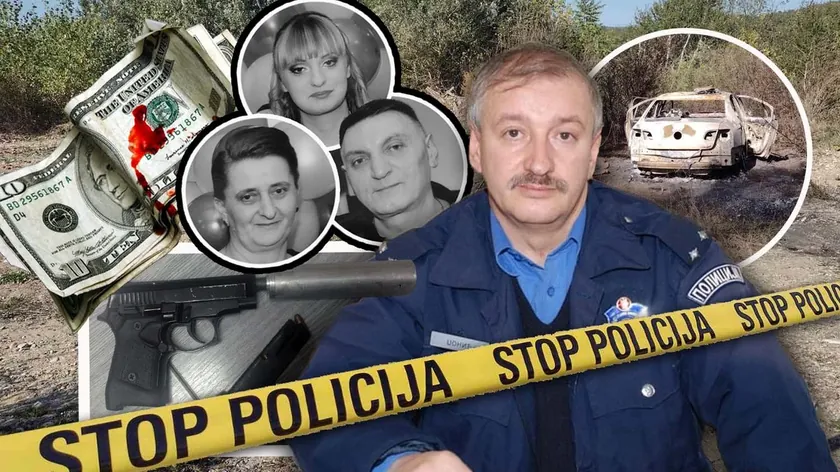 Sırpistan'da bir aile üyesinin par yüzünden öldürülmesi ve yakılmasıyla ilgili olayı anlatan haber