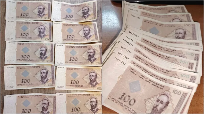 Sırbistan'a 4 bin sahte konvertibil mark sokmaya çalışan şüpheli yakalandı