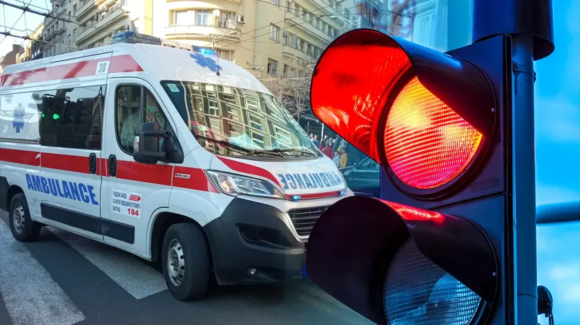 Belgrad'da iki trafik kazası: Borça'da kadın yaralandı, Pançevo Köprüsü'nde çarpışma