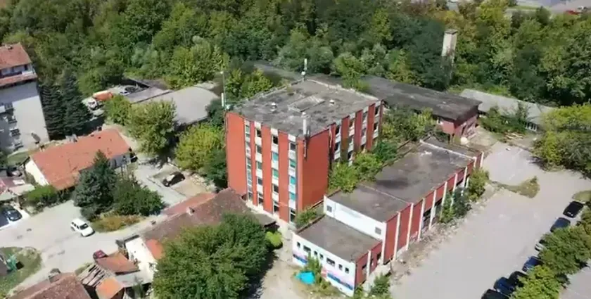 Sırbistan'da terk edilmiş bir otelin kaderi