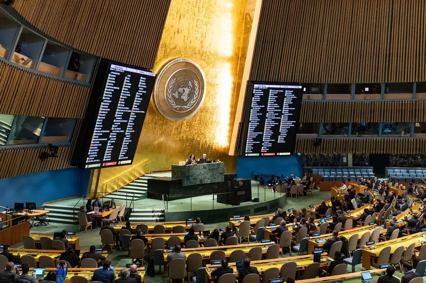 Birleşmiş Milletler Genel Kurulu Ukrayna barış kararını onayladı, Sırbistan çekimser kaldı.