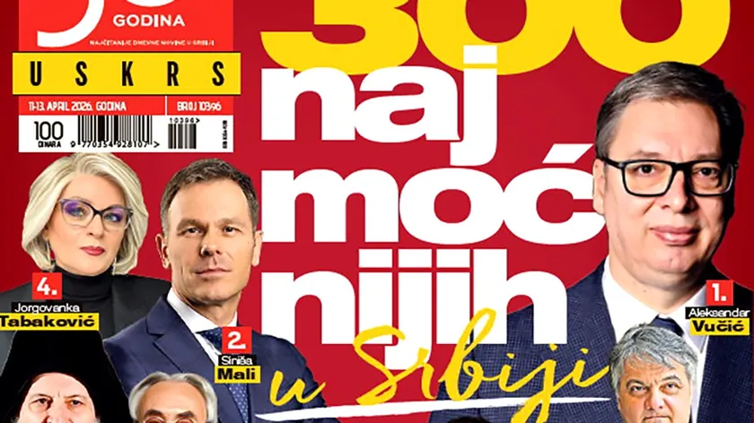 Blic gazetesi 20 yıldır en güçlü kişileri listeliyor.