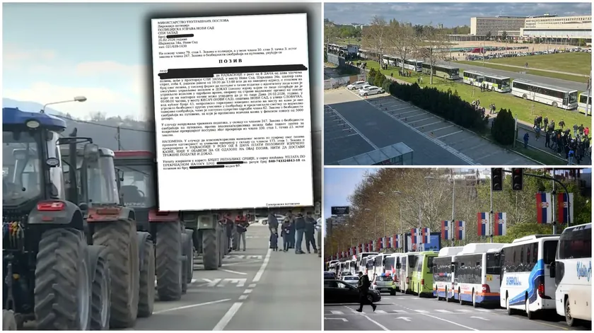 Sırbistan'da çiftçi protestolarında polisin usulsüz park cezaları gerilimi artırdı