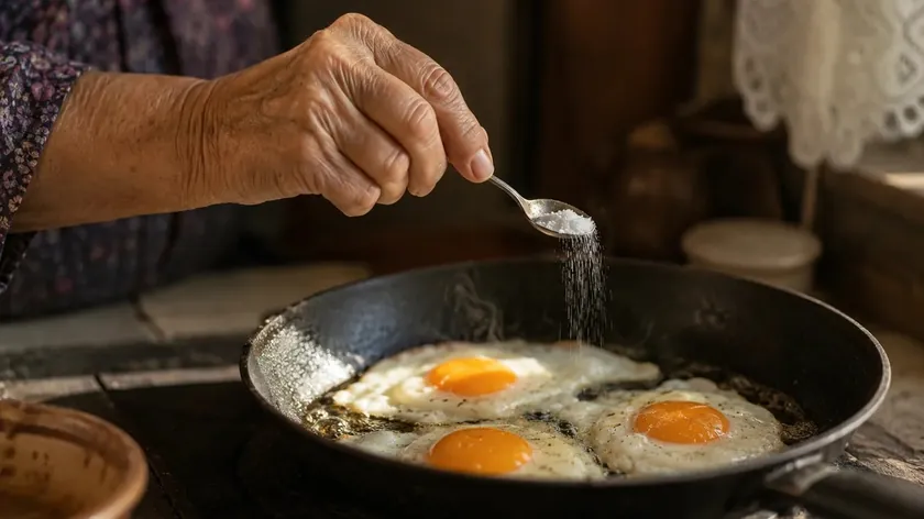 Mükemmel şekilde pişmiş yumurta için ipucu
