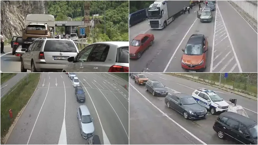 Protekli hafta sonu Karadağ'a 632 binin üzerinde yolcu geldi.