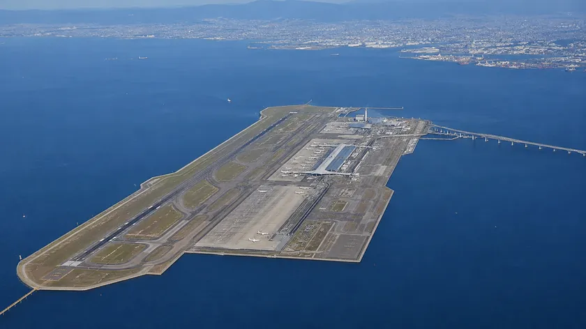 Japon'un Kansaj Uluslararası Havaalanı yavaşça yok oluyor!