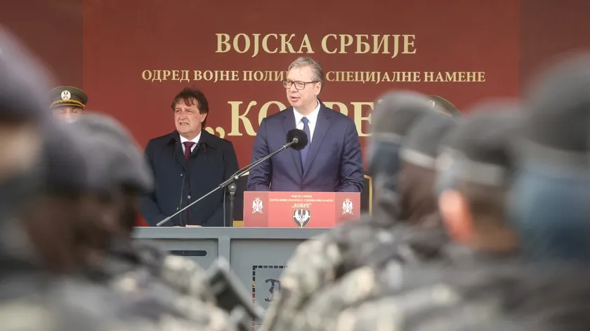 Sırbistan Cumhurbaşkanı Vucic Savunma Bakanlığı ve Silahlı Kuvvetler ile görüşecek