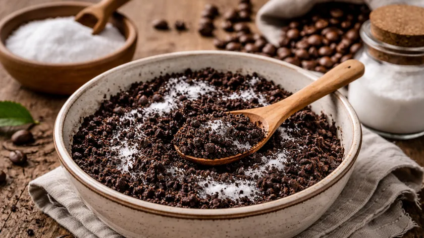 Evde maliyet düşüren kahve telvesi ve karbonat karışımı yeni bir çözüm oldu