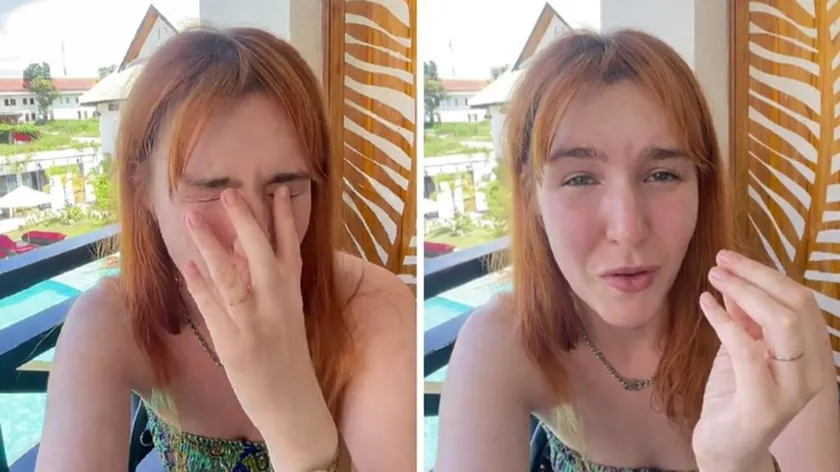 Otelde çocuk ağlamasına dayanamayan kadının tepkisi tartışma başlattı