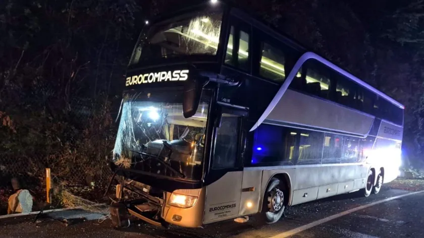 Sırbistanlı bir otobüs şoförü, Karadağ'da meydana gelen bir kaza nedeniyle soruşturma altında.