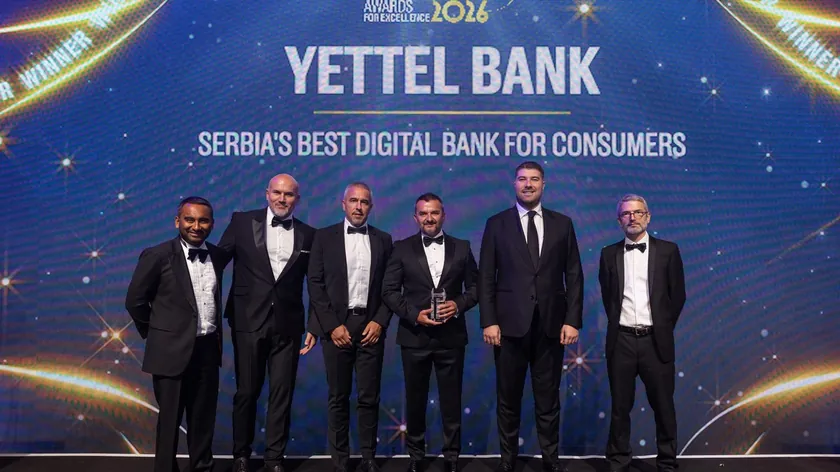 Yettel Bank, Euromoney tarafından en iyi dijital banka olarak seçildi.