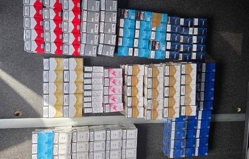 Sırbistan Požarevac'ta yasa dışı tütün operasyonunda bütçeye büyük zarar önlendi