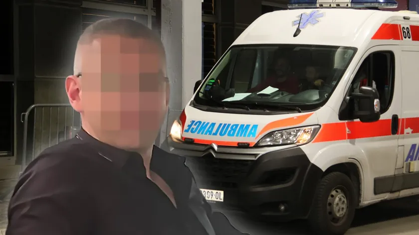 Sırpistan'da bir trafik kazasında ağır yaralanan sağlık görevlisi hayatını kaybetmek üzere.