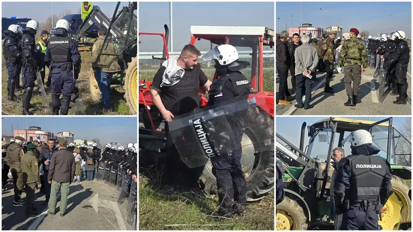Sırbistan'da çiftçi protestoları polis şiddeti iddiaları ve beş gözaltıyla sürüyor
