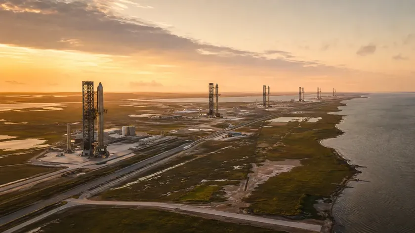 SpaceX, 100 milyar dolarlık yatırımla Louisiana'da dünyanın en büyük uzay limanını inşa ediyor.