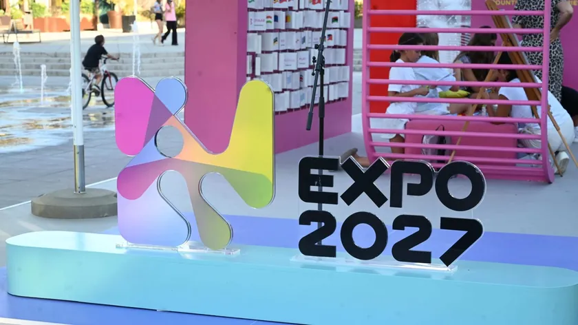 EXPO karavan Şabaca'ya geldi Müzik, oyun ve eski meslekler, şehrin ve Maçva bölgesinin ne kadar tanınmış olduğunu gösteriyor