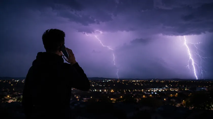 Rusya meteorologları uyardı: Fırtınada cep telefonu kullanımında patlama riski var