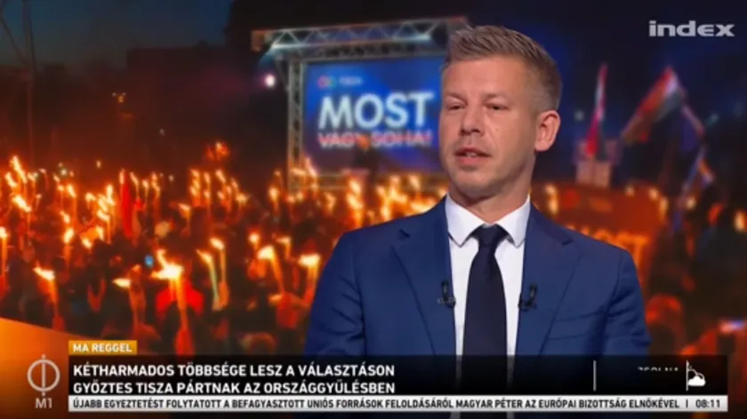 Macar Peter Mađar, kamu yayınında sunucuyla hararetli bir tartışma yaşadı.