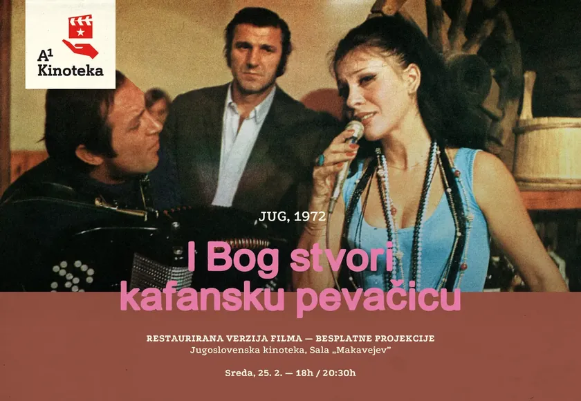 Restore edilen "I Bog stvori kafansku pevačicu" filmi Sırbistan'da yeniden izleyiciyle buluştu
