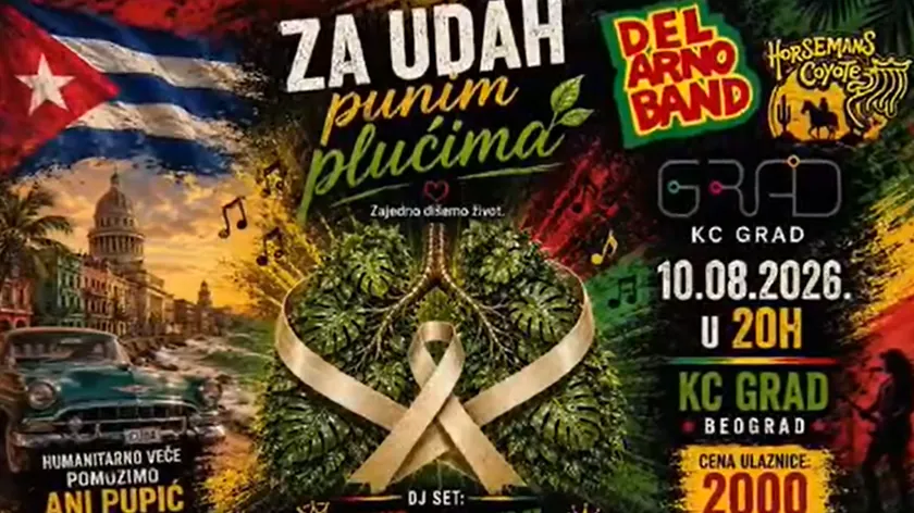Humanitarni bir konsertle Ana Pupić'in hastalığıyla mücadelesine destek olunacak.