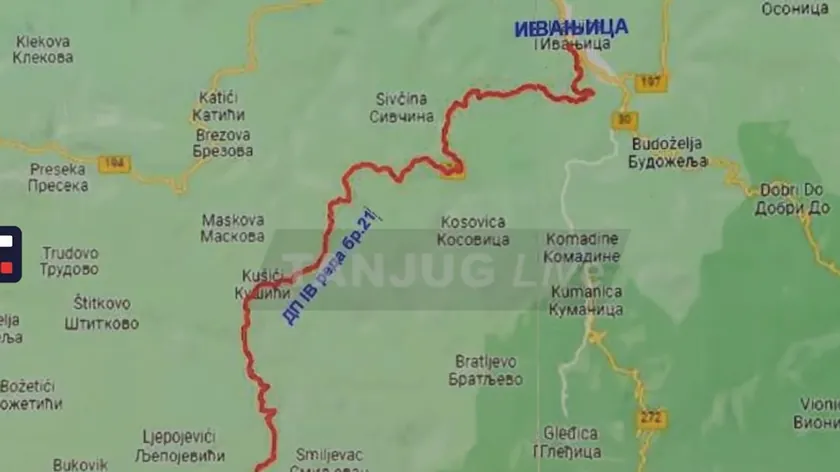 Vučić, Ivanjica-Sjenica yolunda yapılan çalışmaları ziyaret etti.