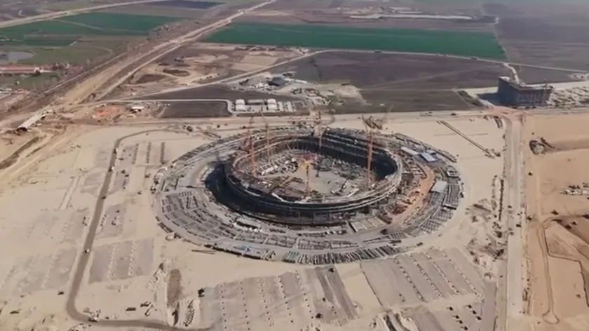 Sırbistan Cumhurbaşkanı Vučić Ulusal Stadyum ve Expo şantiyelerinde incelemelerde bulundu