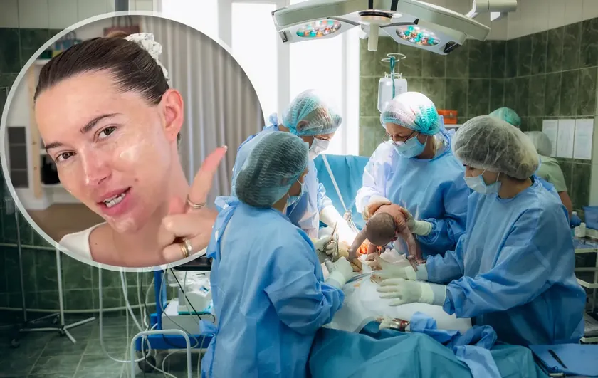 ABD'de doğan ve ardından gelen sağlık faturasının miktarını açıklayan bir influencer