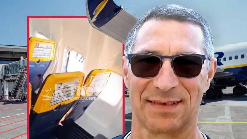 Sırp vatandaş Ljubiša Karović'in uçakta yaşadığı korkunç olayı ilk kez anlattı.