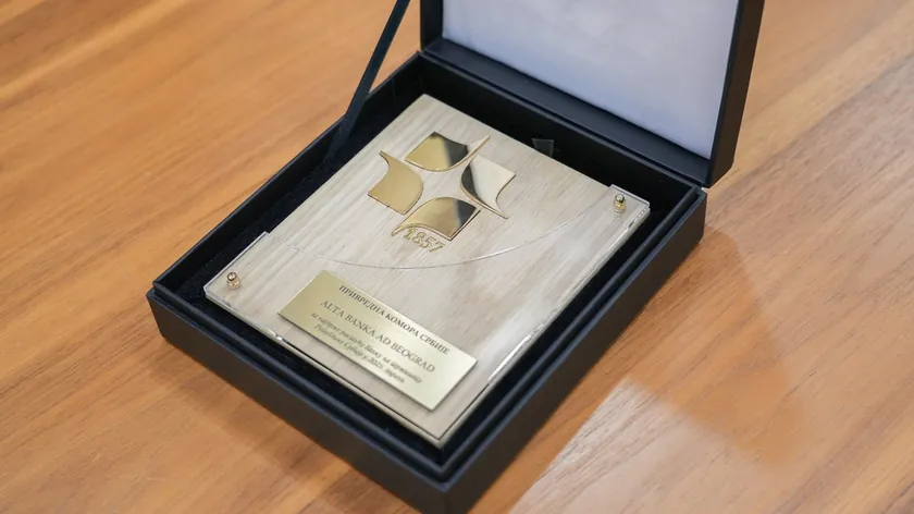 Sırbistan'da Ticaret Odası ALTA Bankası'nı En Hızlı Büyüyen Banka Olarak Ödüllendirdi