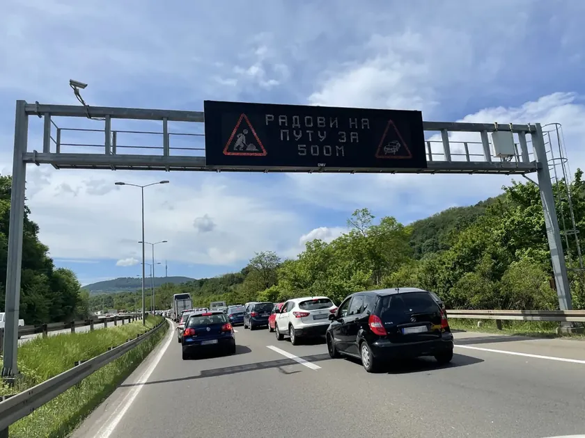 Sırbistan'da Kragujevac çevresindeki Kuzey Çevre Yolu'nun 1. aşaması trafiğe açıldı.
