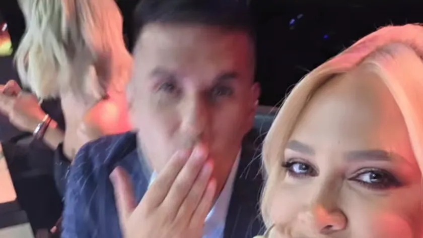 Milica Todorović, eski sevgilisiyle Beograd'da bir etkinlikte karşılaştı.