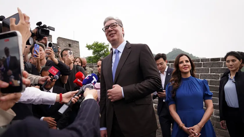 Sırbistan Cumhurbaşkanı Vucic Pekin'de Çin lideri Si Cinping ile görüşecek