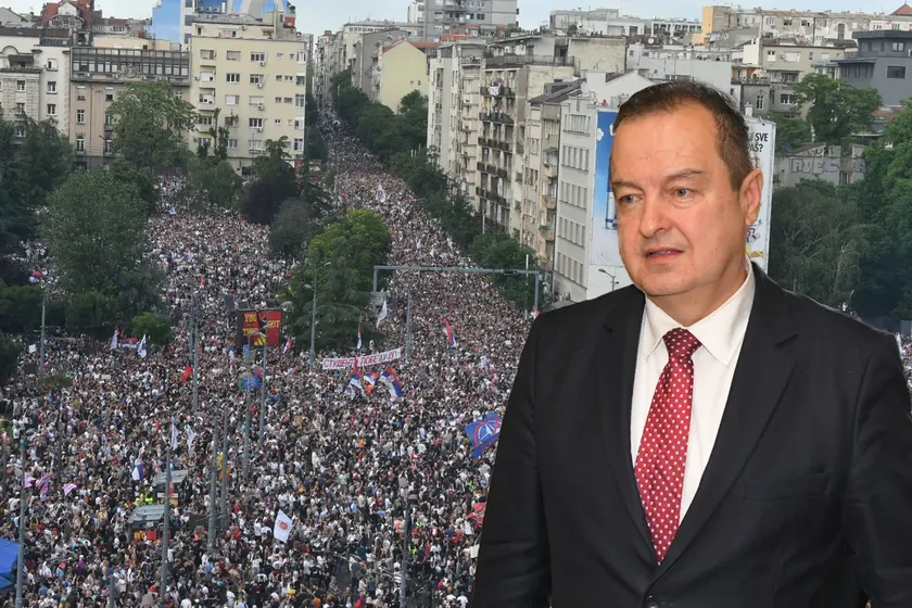Sırbistan İçişleri Bakanı Ivica Dačić'in bir polis memurunun intiharıyla ilgili açıklaması kamuoyunda tepki çekti.