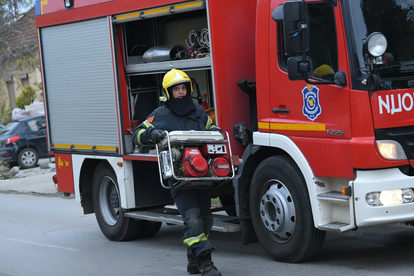 Beograd merkezinde Terazijama yangın çıktı, yaralı yok