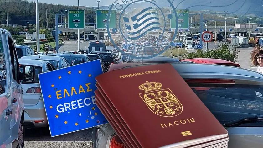 Sırbistan vatandaşlarının Yunanistan sınır geçişlerinde EES sistemi yazın uygulanmayacak