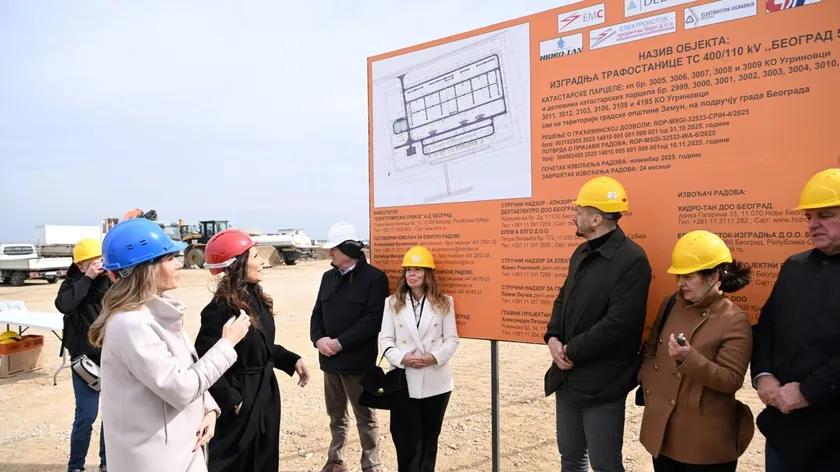 Sırbistan'da Belgrad Ugrinovci'de Yeni 400/110 kV Trafo Merkezi İnşaatı Başladı