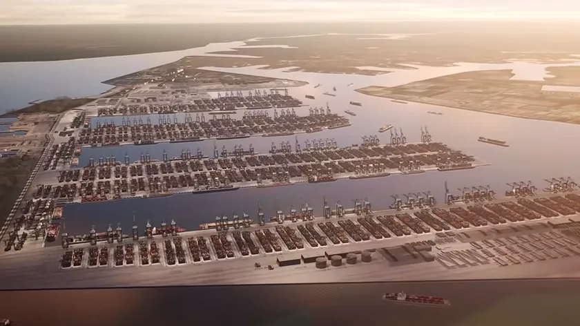 Singapur dünyanın en büyük otomatikleştirilmiş limanını inşa ediyor.
